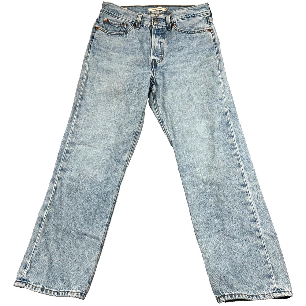 Levi's Light Blue Straight Leg Jeans